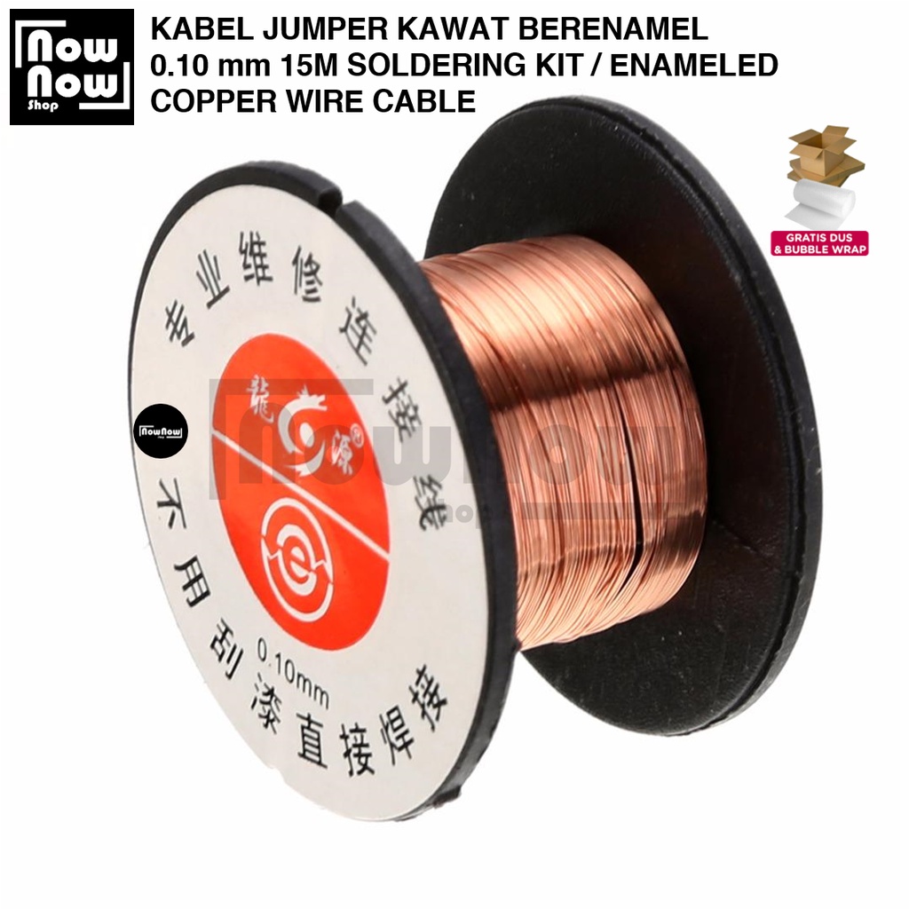 Jual Kabel Jumper Kawat Berenamel Mm M Kawat Solder Soldering