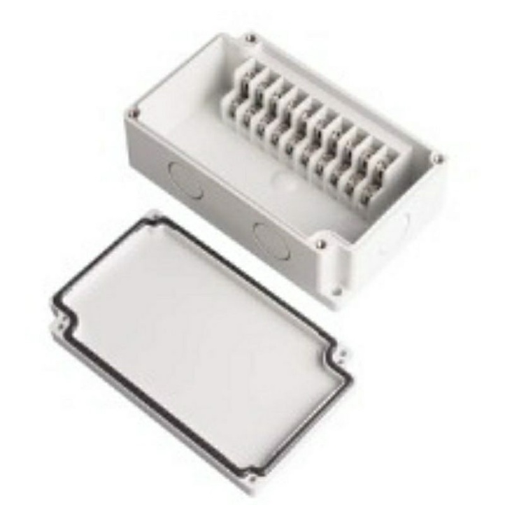 Jual Terminal Block Box 10 Pole ukuran 75 x 125 x43 IP66 | Shopee Indonesia