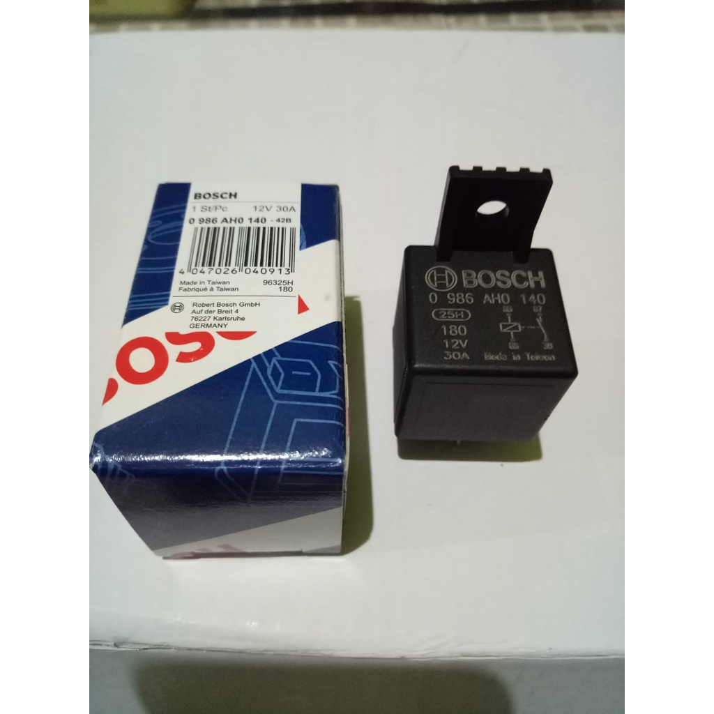 Jual RELAY BOSCH KAKI 4 / RELAY KLAKSON / RELAY LAMPU 12 V Shopee