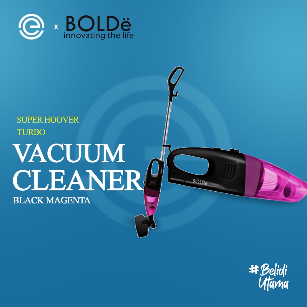 Jual BOLDe Vacuum Cleaner Super Hoover TURBO BLACK MAGENTA Shopee