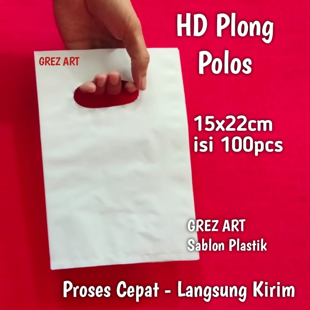 Jual Plastik Hd Plong Polos 15x22 Isi 100pcs Tebal Plastik Olshop Pond Shopee Indonesia 6712