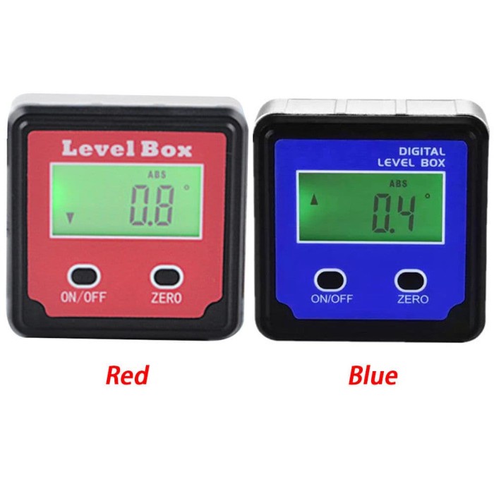 Jual ALAT UKUR KEMIRINGAN SUDUT, MAGNETIC DIGITAL INCLINOMETER LEVEL ...