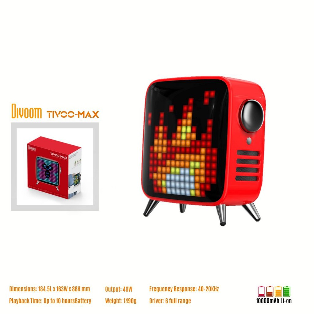 Jual Divoom Tivoo Max Multifunctional 40W Premium LED Gaming