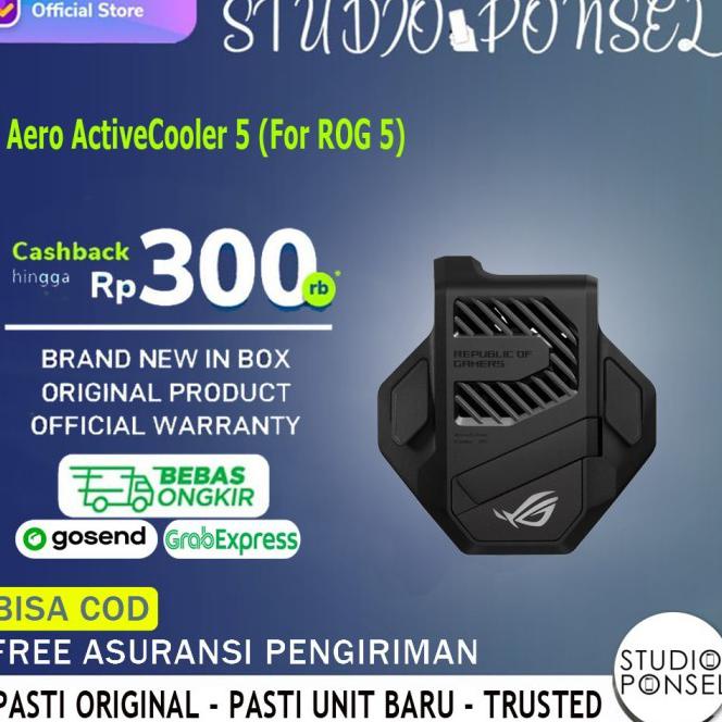 Jual Rog Aeroactive Cooler 5 For Asus Rog Phone 5 Cooling Aero Cooler