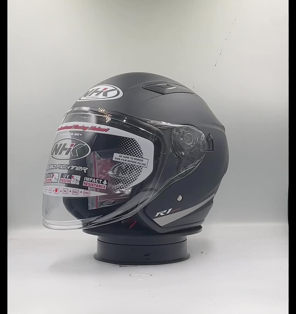 Jual Helm NHK R1 Max SE Solid Black Doff | Shopee Indonesia