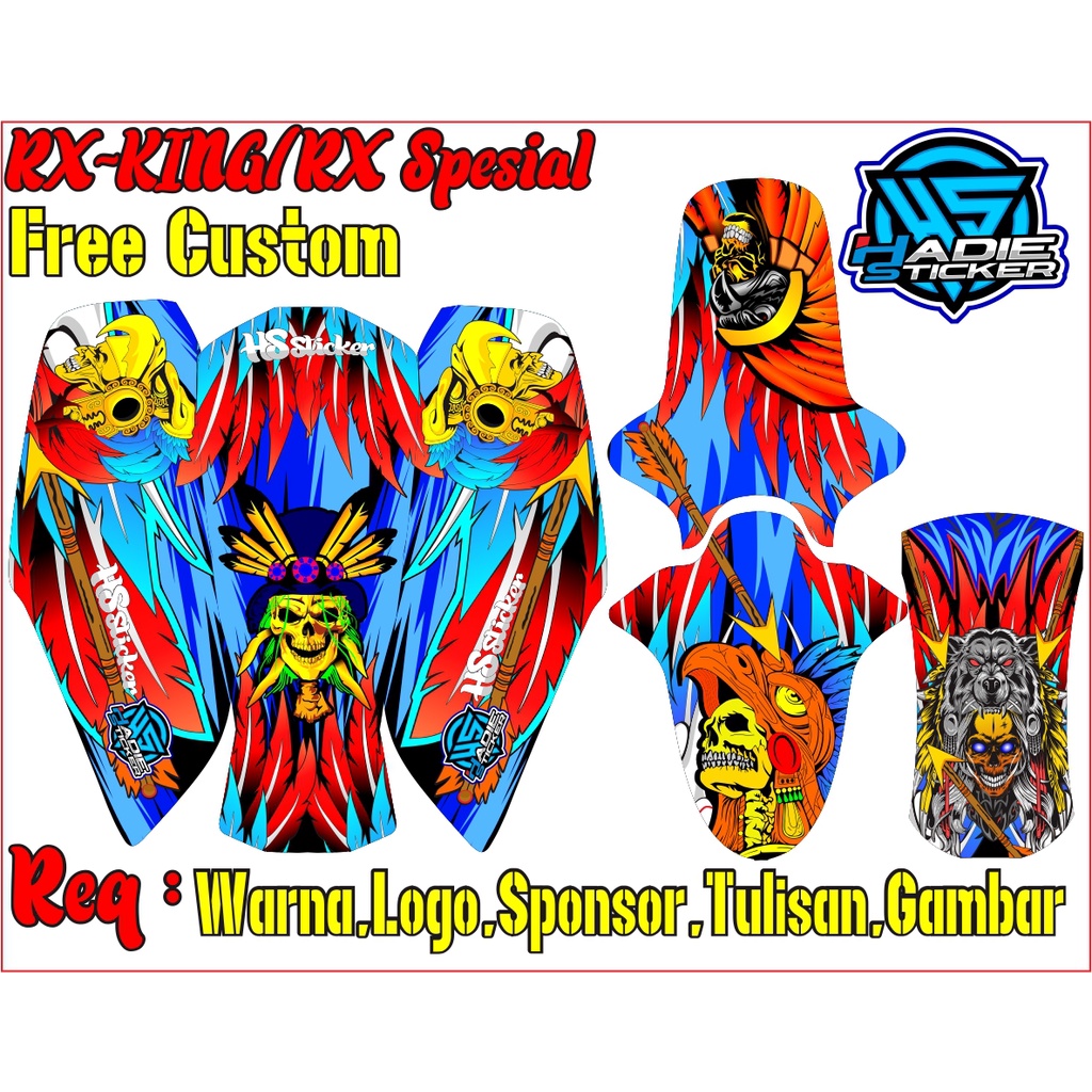 Jual RX-KING/RX SPESIAL FULL BODY STICKER TERBARU | Shopee Indonesia