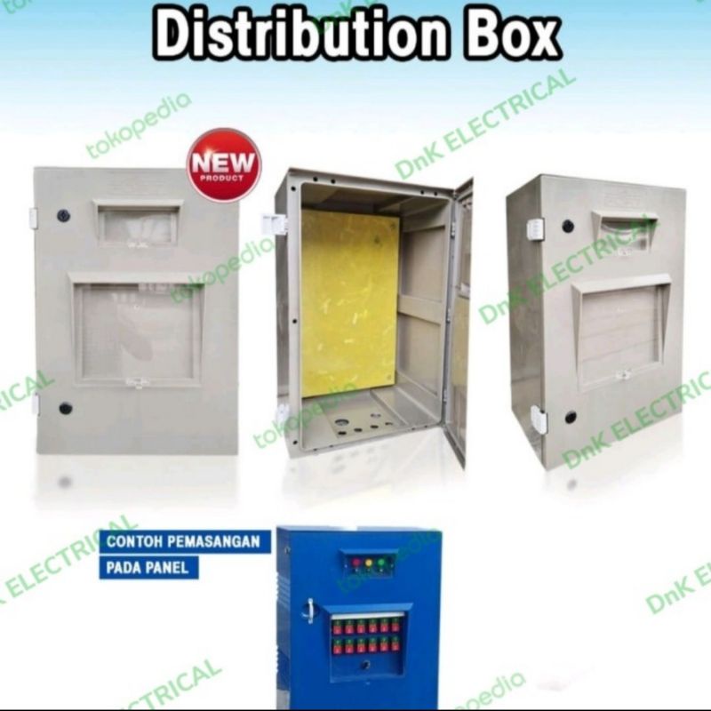 Jual Distribution Box/Box Panel Polycarbonate Outdoor IP67 800x600x250 ...