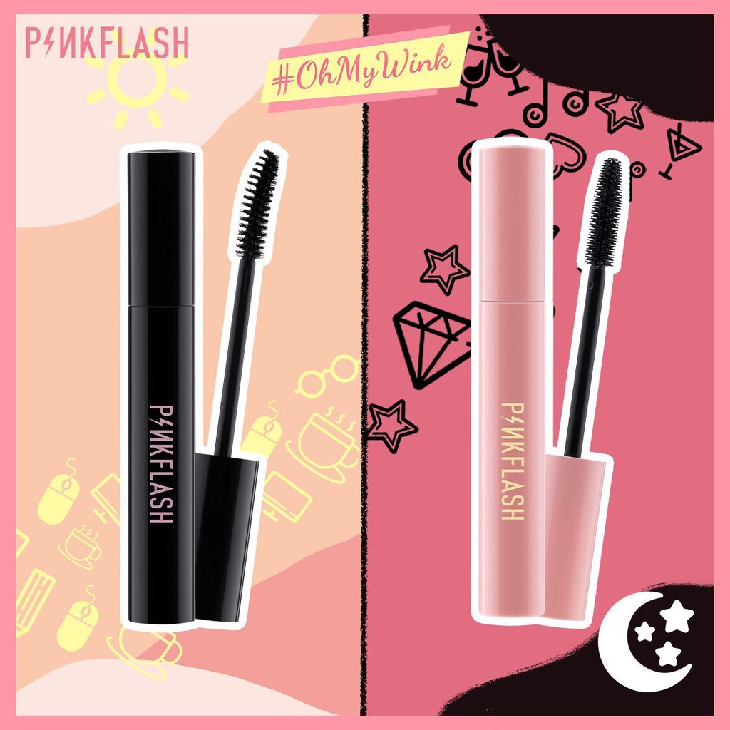 Jual PINKFLASH MASCARA / MASKARA DAY & NIGHT / VOLUME & LENGTHENING