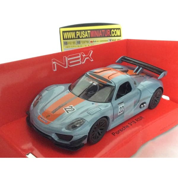 Jual PORSCHE 918 RSR - SKALA 1:36 - WELLY (DIECAST-MINIATUR) | Shopee ...