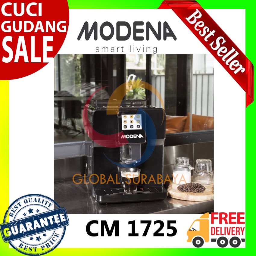 Jual Full Automatic Coffee Machine Maker Mesin Kopi Otomatis Modena CM