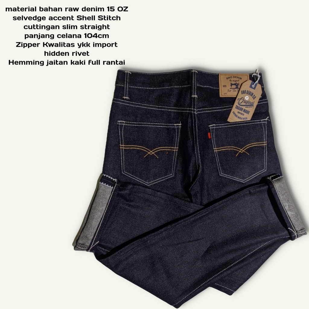 CELANA DENIM SELVEDG 140z ORIGINAL DENIM ARTESAN