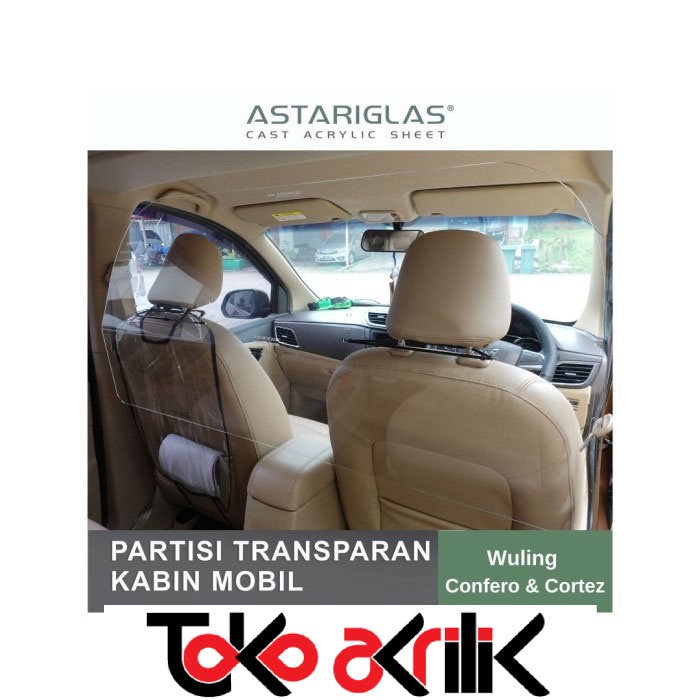Jual Partisi mobil wuling confero & cortez / sekat mobil akrilik ...