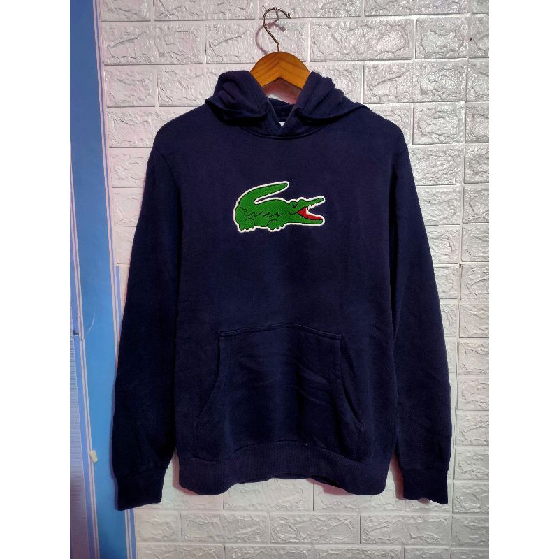 Hoodie lacoste second sale