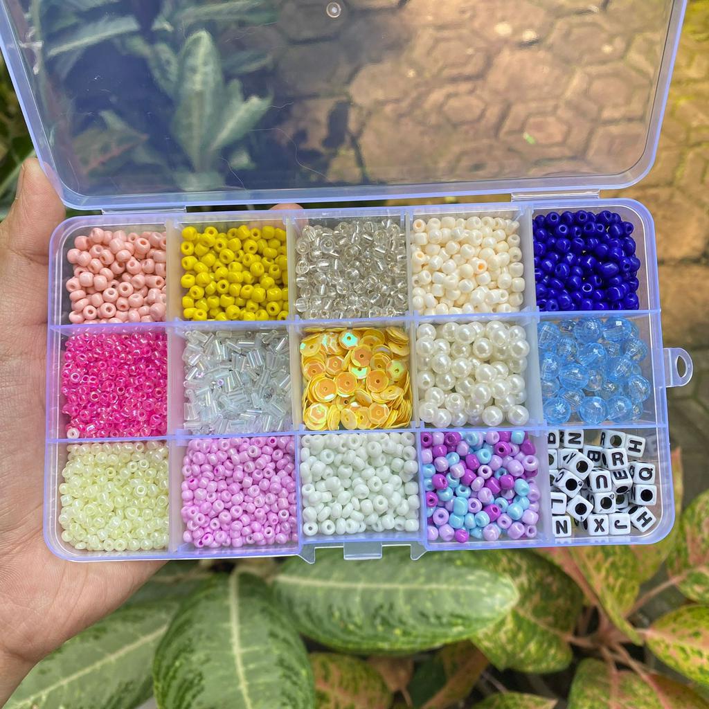 Jual DIY KIT Manik Manik 15 Sekat | Shopee Indonesia