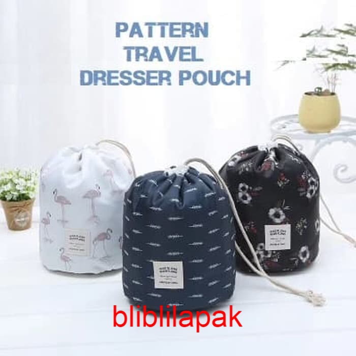 Jual ICONIC POUCH/ ORGANIZER KOSMETIK ( MODEL TAS BULET BERDIRI ...