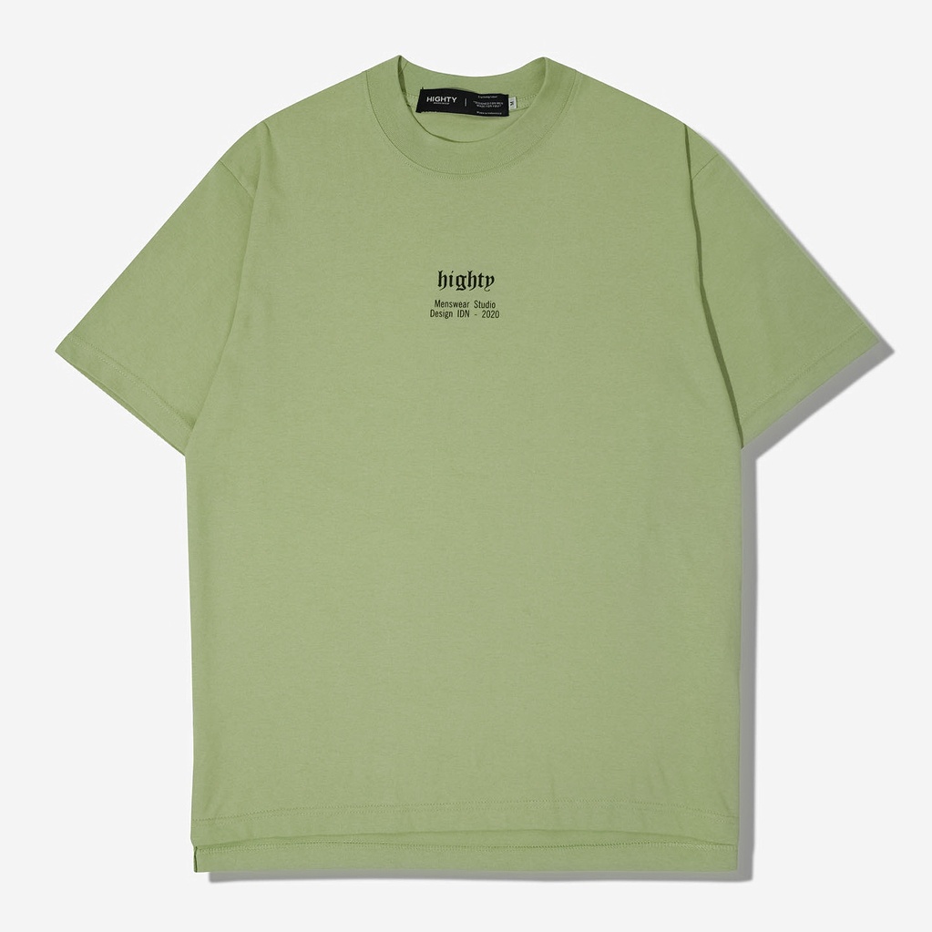 Jual HIGHTY Pastel Green Heavy Oversized TShirt Shopee Indonesia