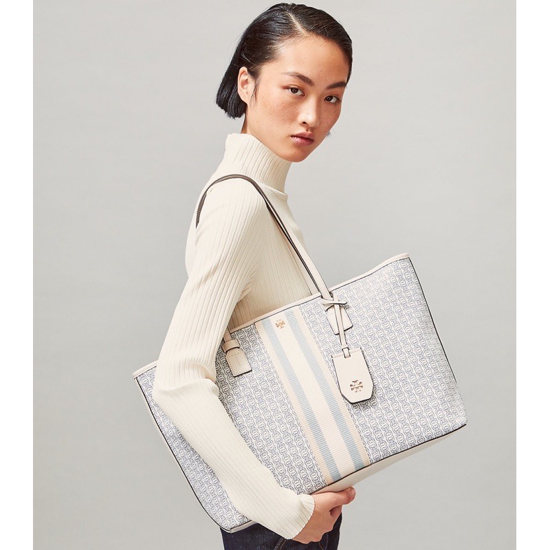 Tory burch gemini discount link tote ivory