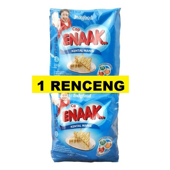 Jual Promo Susu Kental Manis Cap Enak Isi 6 Sachet Skm Cap Enaak 1