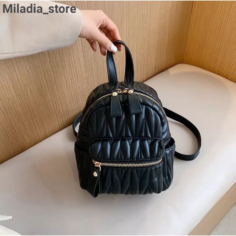 Tas Laptop Jinjing Tenteng Gambar Daun Plants Shifra Tas Ransel Wanita  Sling Bag Wanita Korean Style Tas Ransel Kecil Tas Cewek Terbaru 2021 Tas  Ransel Mini Wanita Tas Ransel Korean Style Cewek