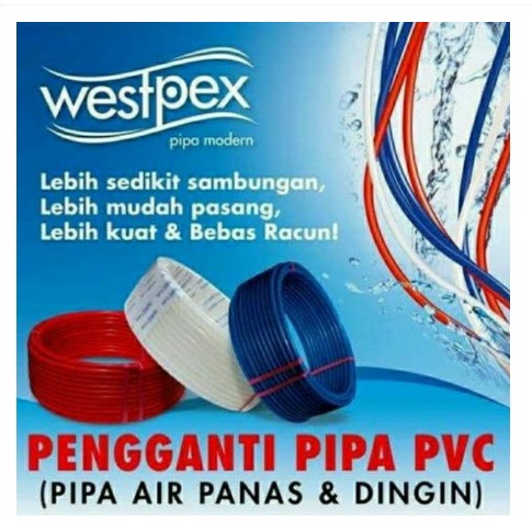 Jual Pipa Pex Wespex Red 1/2