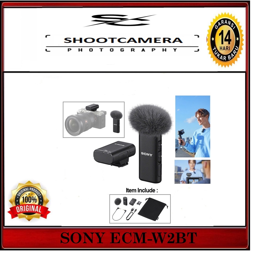 Jual SONY ECM-W2BT WIRELESS MICROPHONE DIGITAL BLUETOOTH - SONY ECM ...