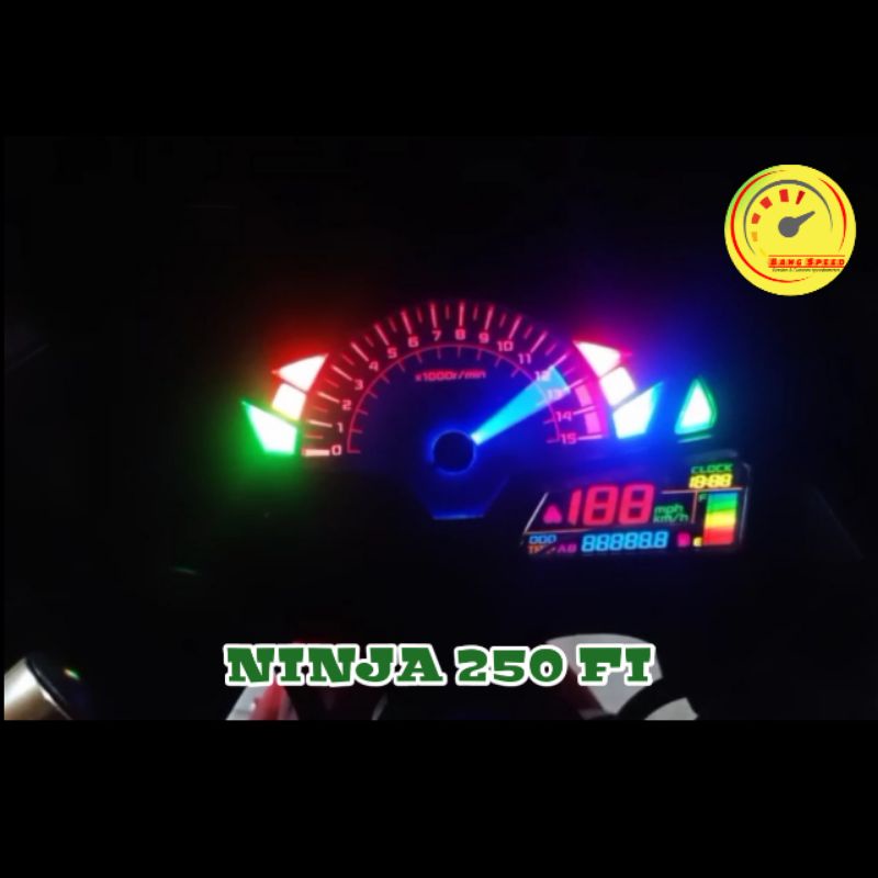 Jual POLARIS & STICKER LCD SPEEDO NINJA 250 FI / NINJA Z250 FI | Shopee ...