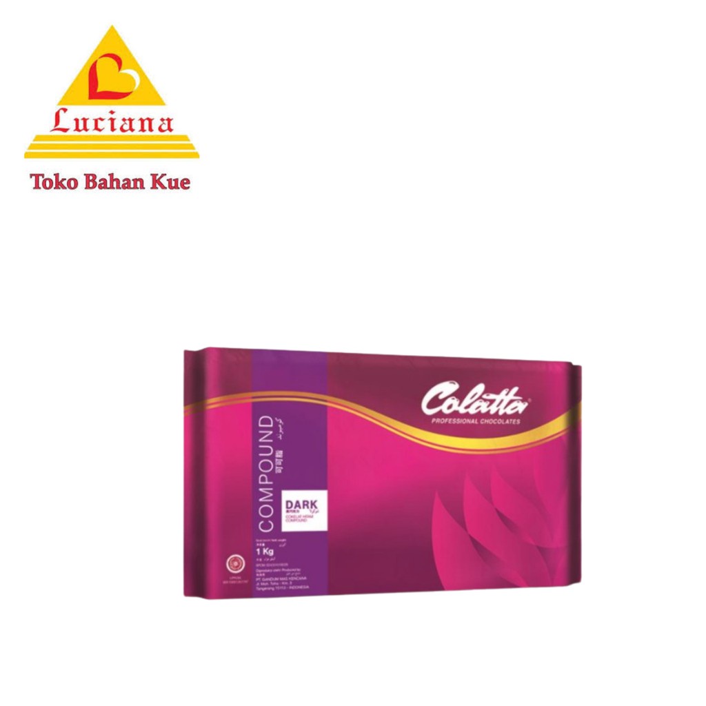 Jual Colatta Dark Compound 1kg | Shopee Indonesia