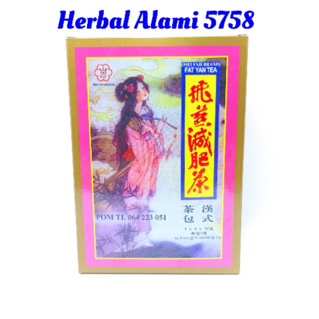 Jual Fat Yan Tea / teh dewi obat pelangsing / teh pelangsing cap dewi ...
