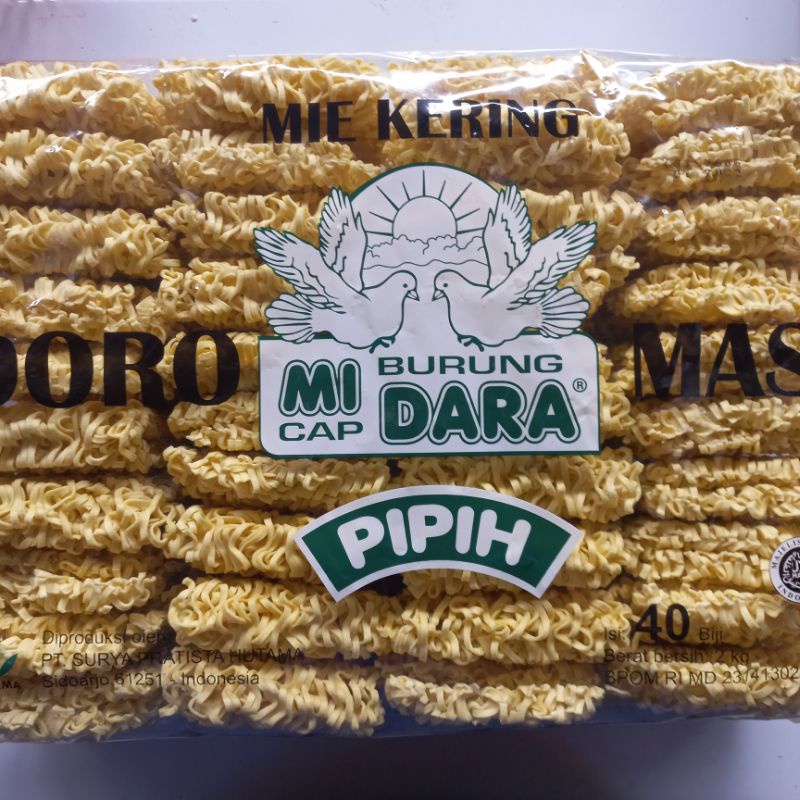 Jual Mie Burung Dara Pipih Isi 40 Pcs Shopee Indonesia