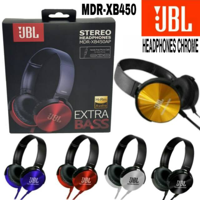 Bando Jbl Shopee Jbl Earphones Jual Headset Handphone Bando XB-450AP Extra  Bass Headset