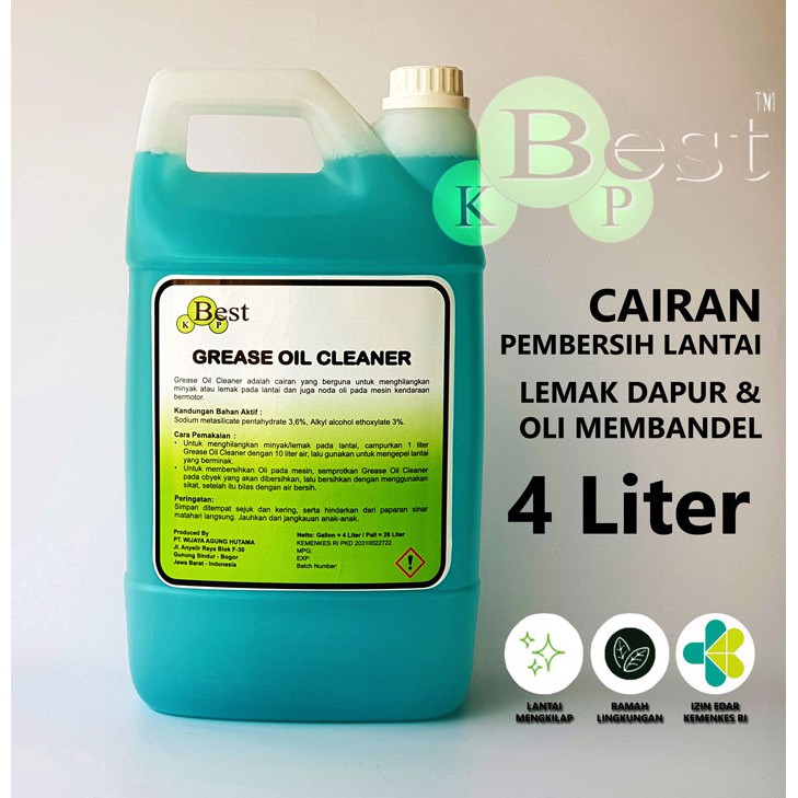 Jual BEST GREASE OIL CLEANER (GALON) Shopee Indonesia