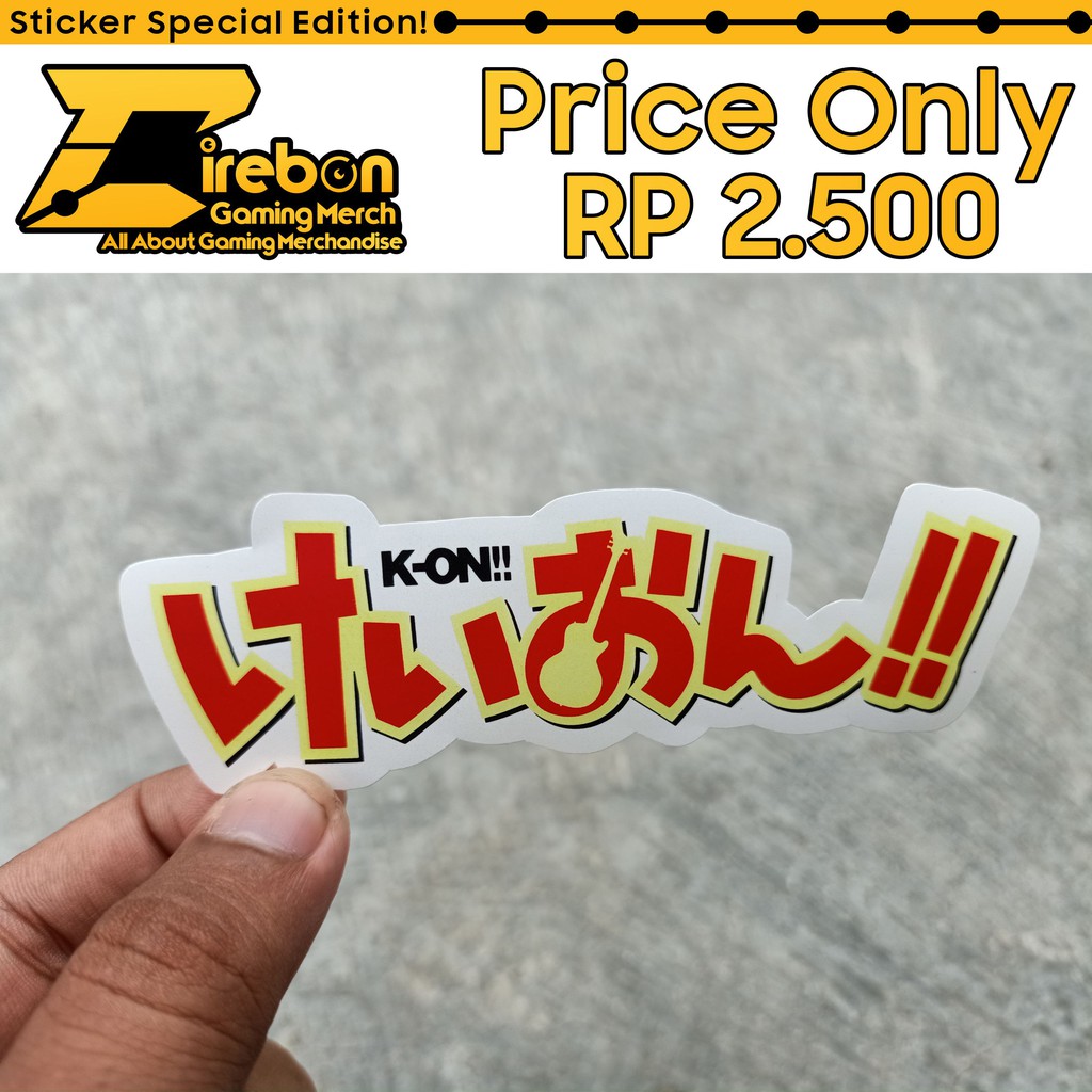 Jual Sticker Stiker Anime K On Hokago Tea Time | Shopee Indonesia