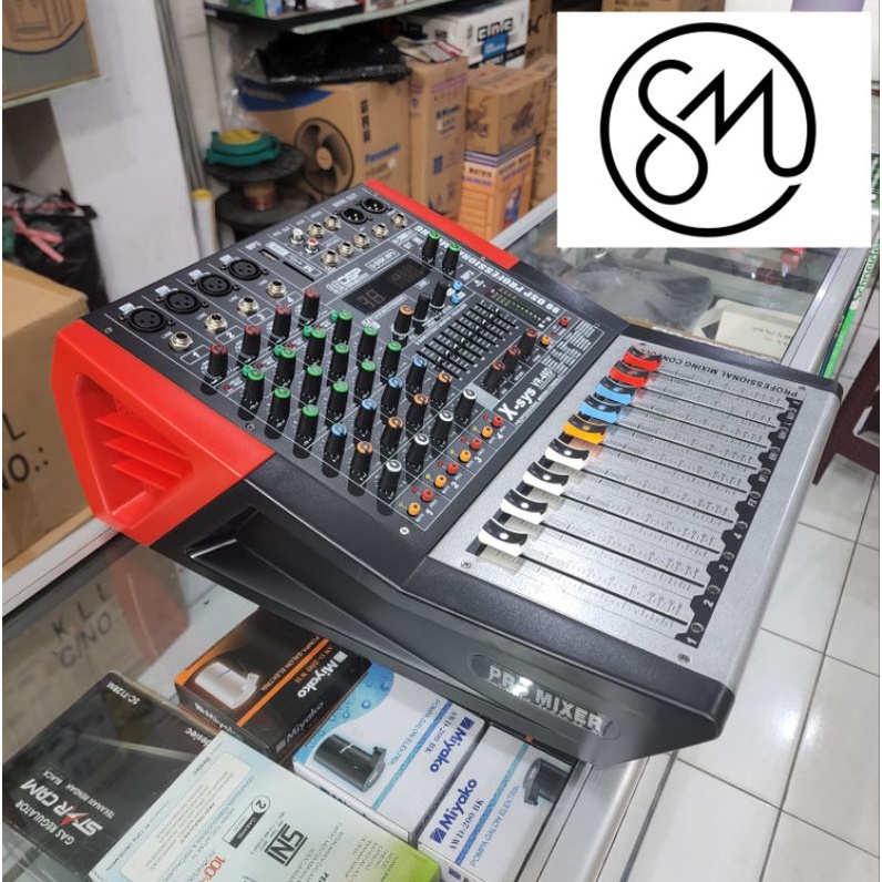 Jual Power Mixer Proffesional X-Sys VR-40D 4 channel mono Xsys VR40D ...