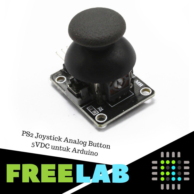 Jual PS2 Analog Joystick Controller Dual Axis XY Button untuk Arduino ...
