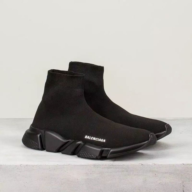 AS. BALENCIAGA SPEED TRAINER FOR MEN FULL BLACK COLOR