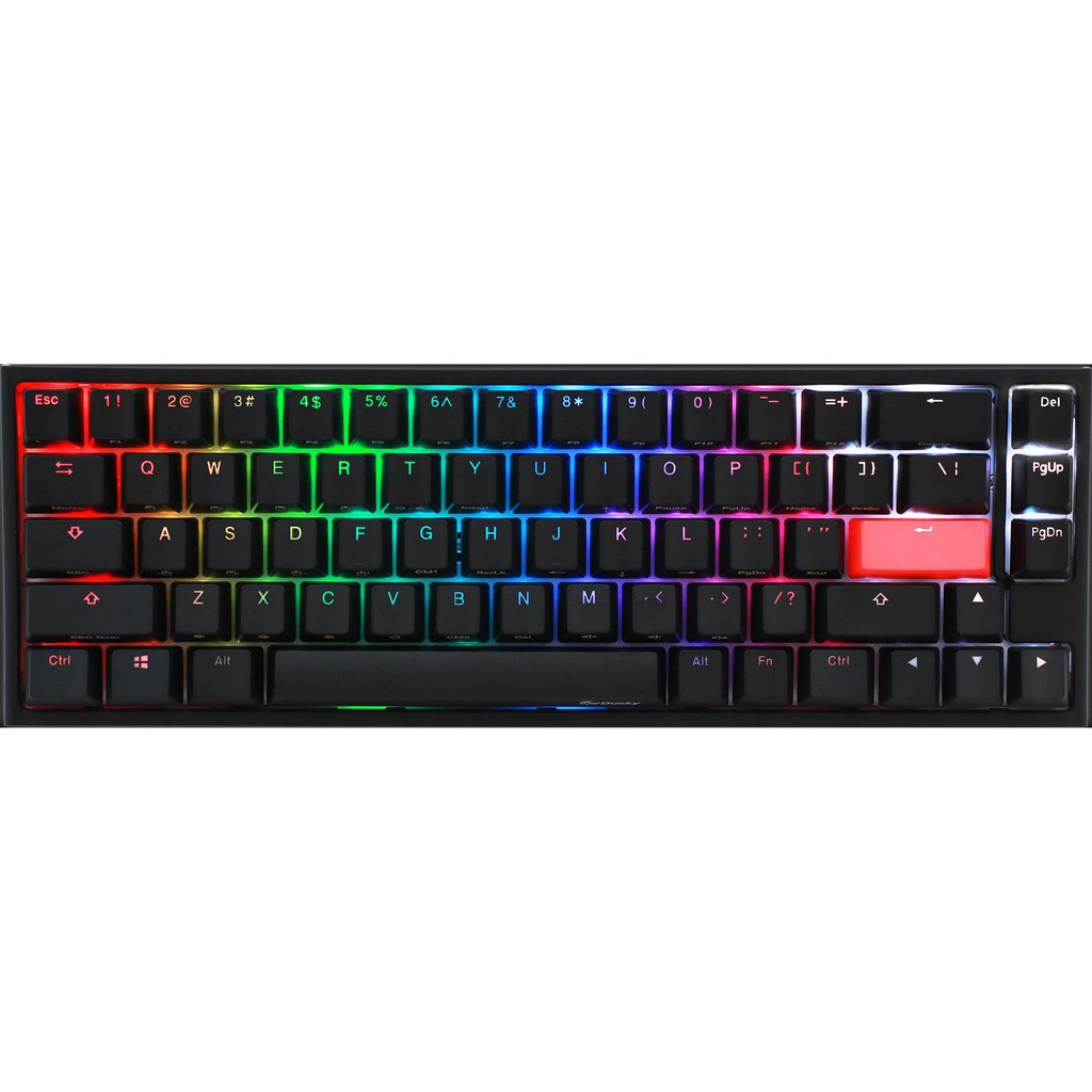 Jual Mechanical Keyboard Ducky One 2 SF RGB LED 65% PBT ( Red Cherry MX ...