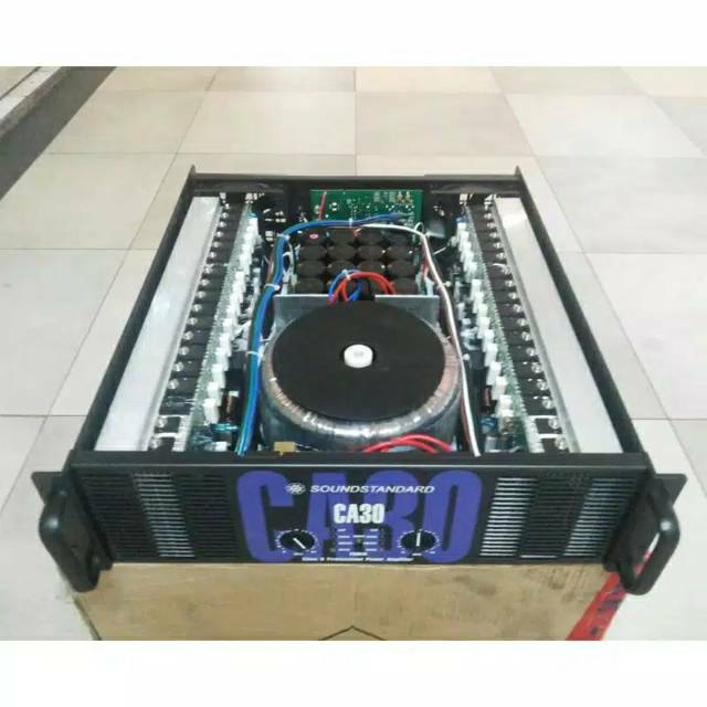 Jual Power amplifier SoundStandard CA30/Ca30 body panjang | Shopee ...