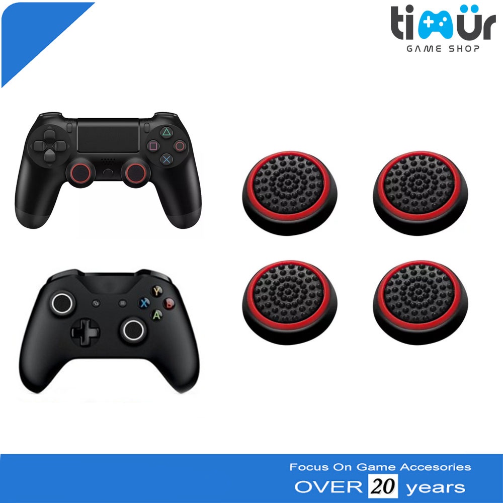 Jual Fosmon Karet Silikon Analog Thumb Grip Stik Stick PS3 PS4 PS5 Xbox