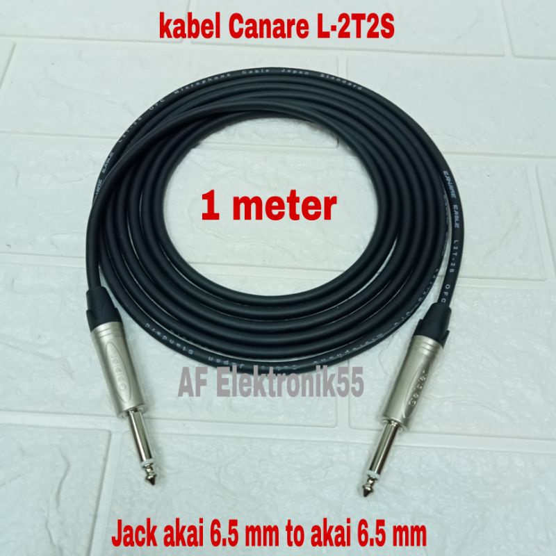 Jual Kabel Canare Standar Japan Meter Akai To Akai Shopee Indonesia