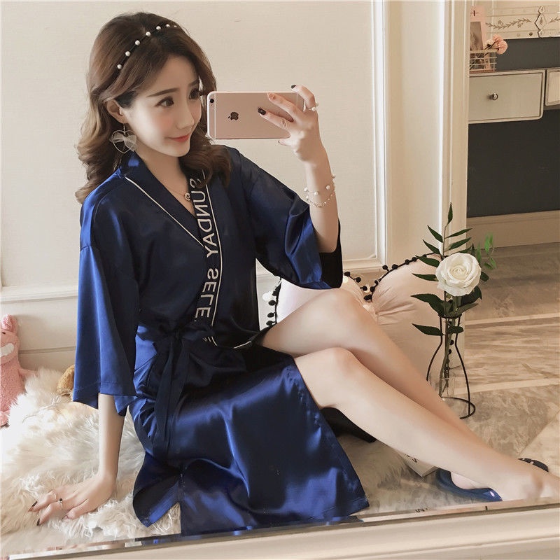 Jual Baju Tidur Kimono Wanitabaju Tidur Korea Baju Tidur Wanita Dewasadaster Talidaster 