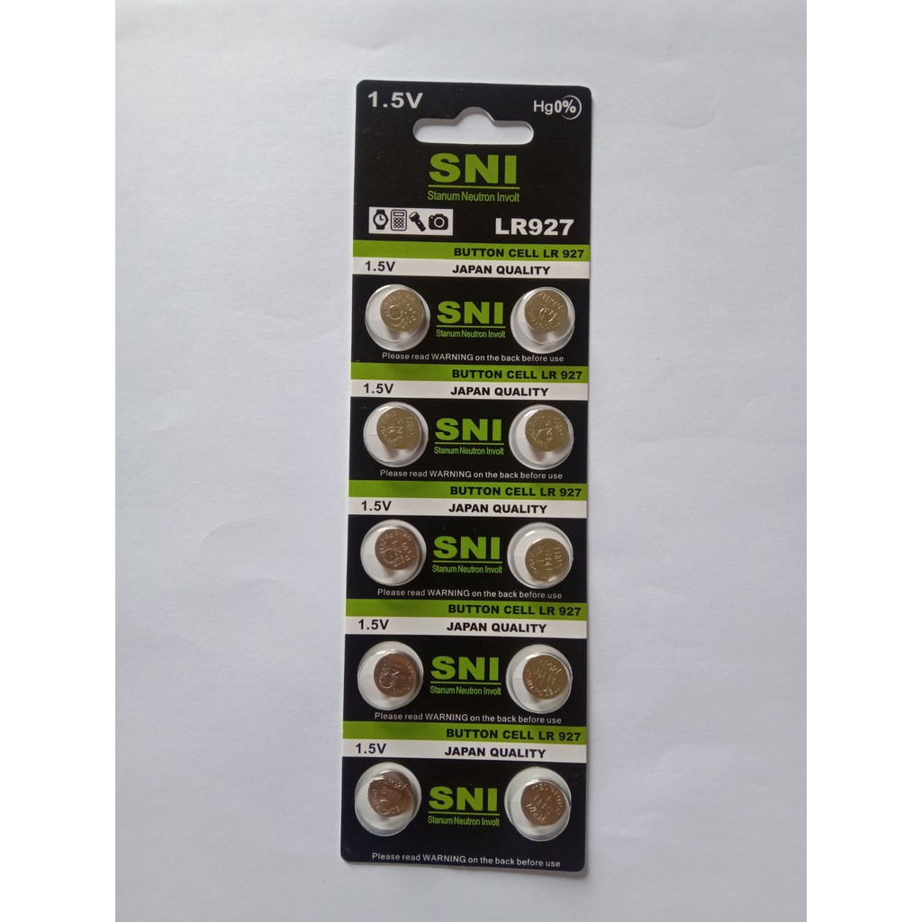 Jual Baterai SNI LR 927 (10 pcs) | Shopee Indonesia