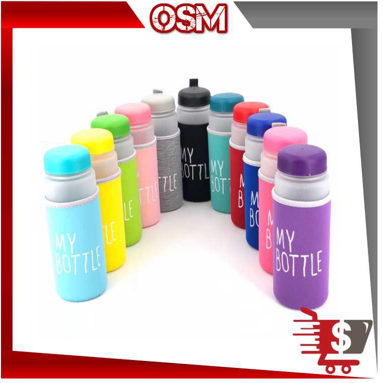 Jual Osm Bahan Pc Bo My Bottle Doff Buram Warna Sarung Busa Ada Logo Bpa Free Anti