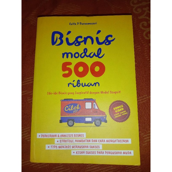 Jual BUKU BISNIS MODAL 500 RIBUAN. | Shopee Indonesia