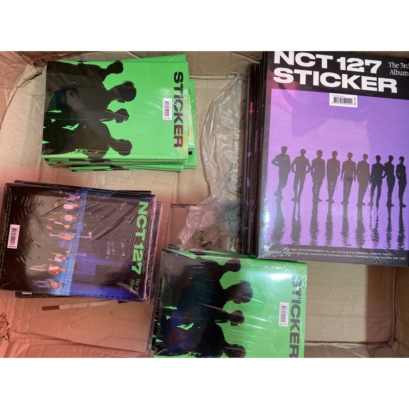 Jual Ready Nct Sealed Sticker Sticky Seoul Album Shopee Indonesia