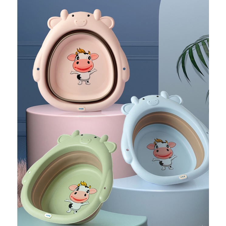 Jual Baskom Mandi Bayi Portable Baskom Lipat Mandi Bayi Baskom Ember