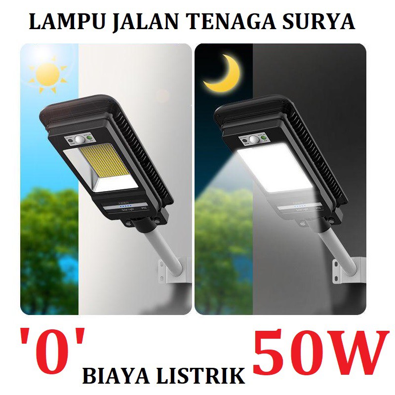 Jual Lampu Jalan Tenaga Matahari Solar Cell Watt All In One Watt Pipa Tenaga Surya