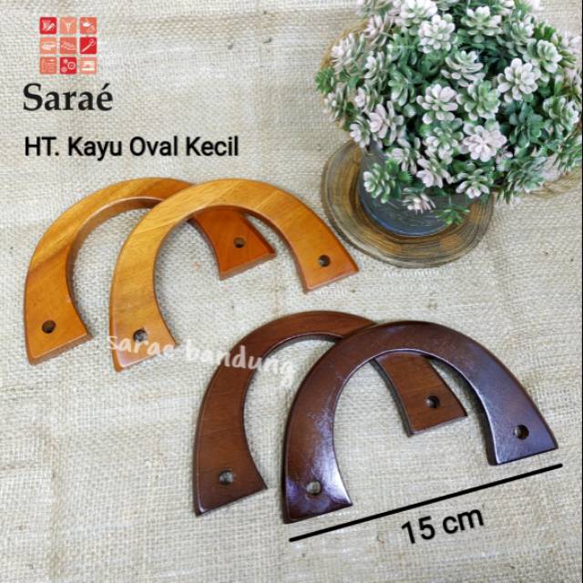 Jual Handle Tas Kayu Oval Kecil | Shopee Indonesia