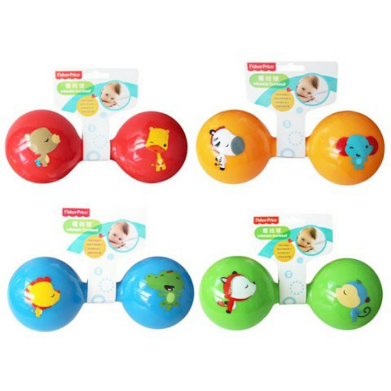 Jual Fisher Price Inflatable Dumbbell Rattle | Shopee Indonesia