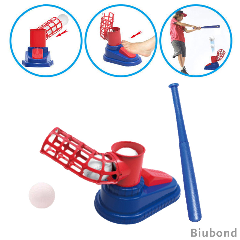 Jual Baseball Set Toy Automatic Baseball Launcher with 3 Balls