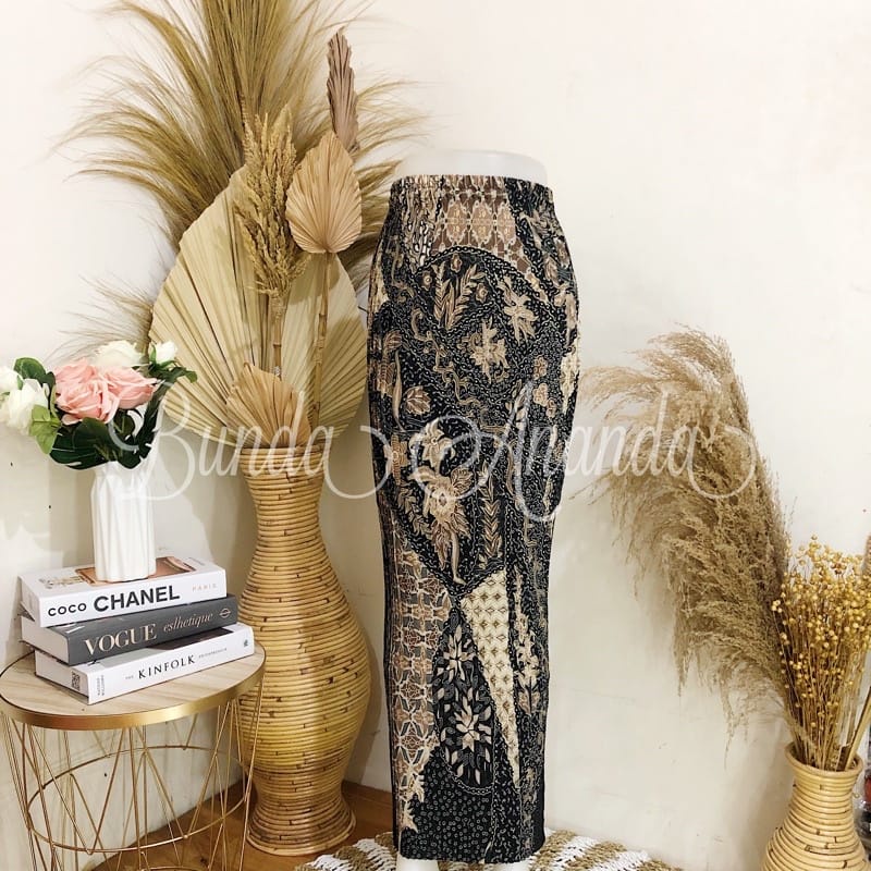Jual NEW MOTIF!!! Rok plisket batik motif terbaru / rok serut / rempel ...